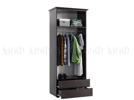 Шкаф Элит МДФ (Ш-875 мм x Г-573 мм х В-2185 мм)/Разные Цвета