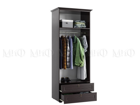 Шкаф Элит МДФ (Ш-875 мм x Г-573 мм х В-2185 мм)/Разные Цвета