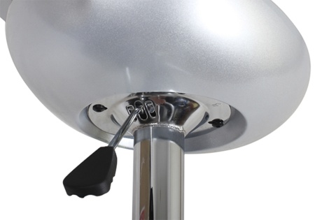 Стул барный Диско серебро